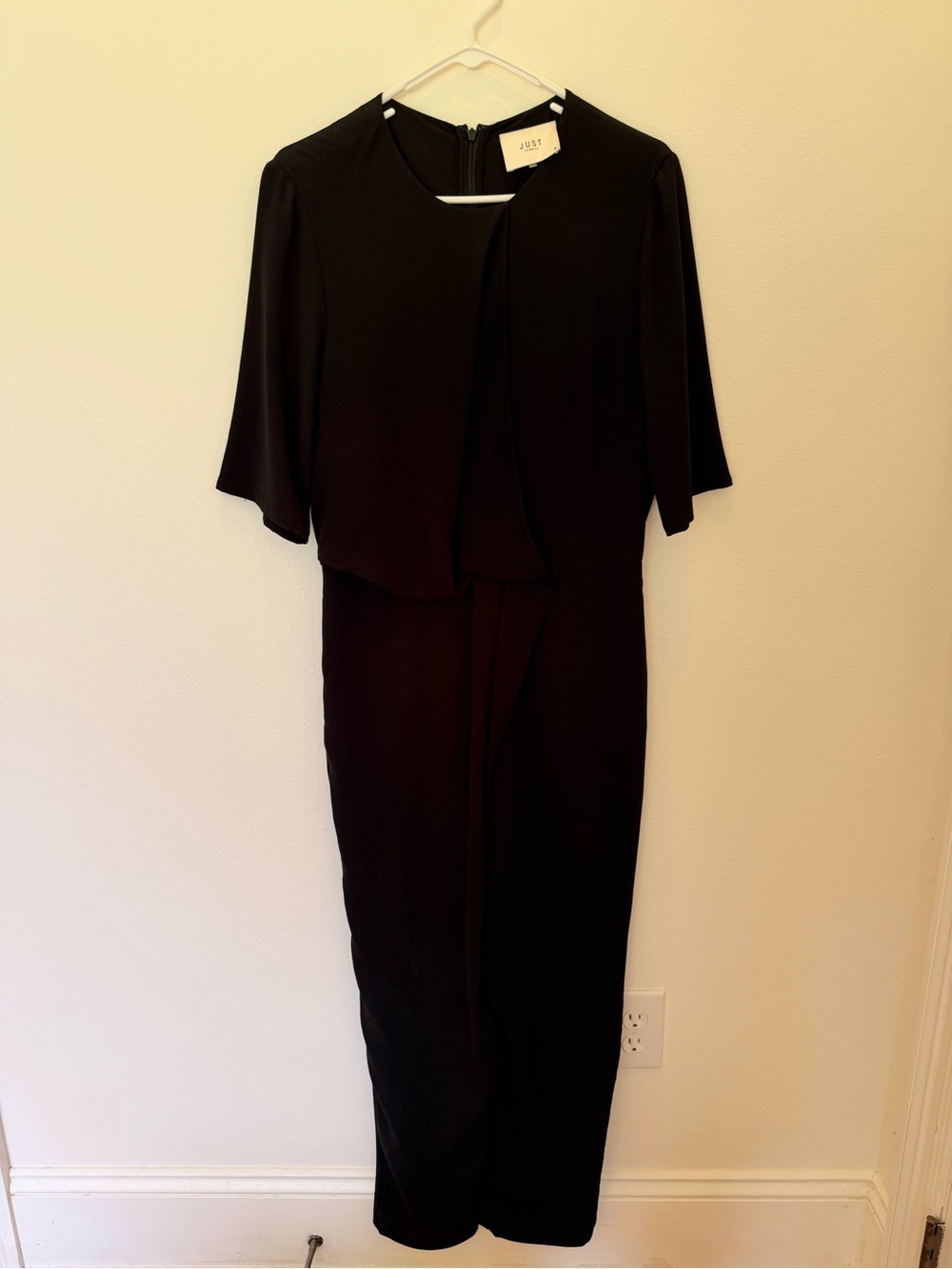 Just Female Black Pantsuit Dress